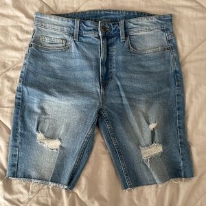 Men’s denim shorts